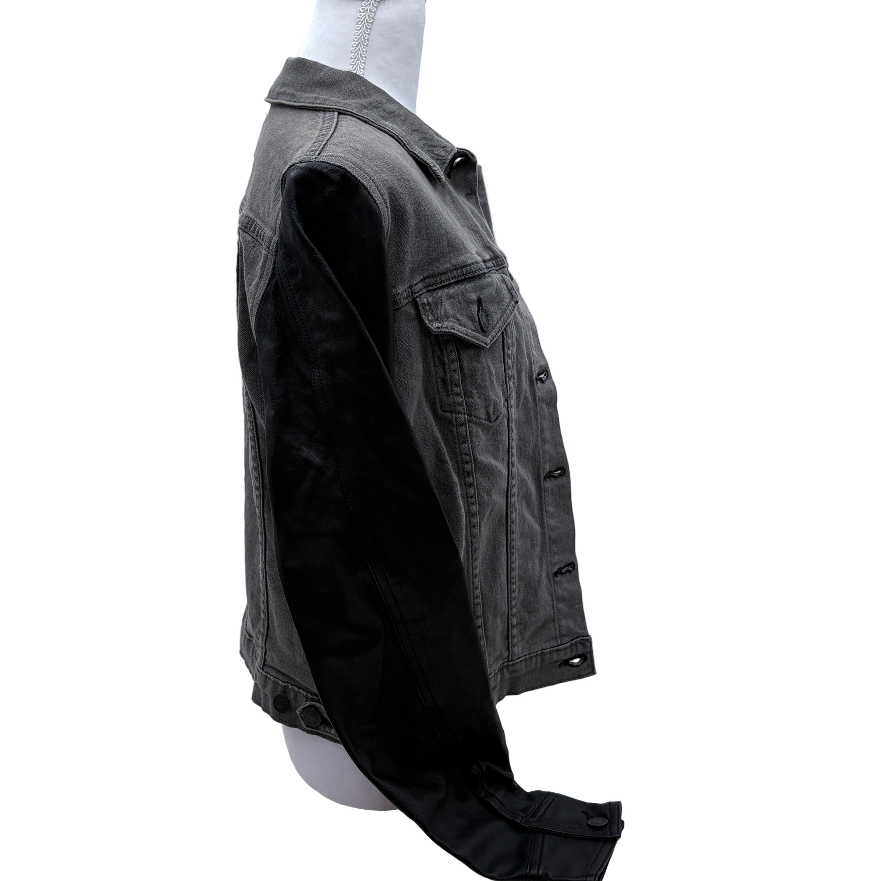 Rag & Bone Denim and Leather jacket, size medium