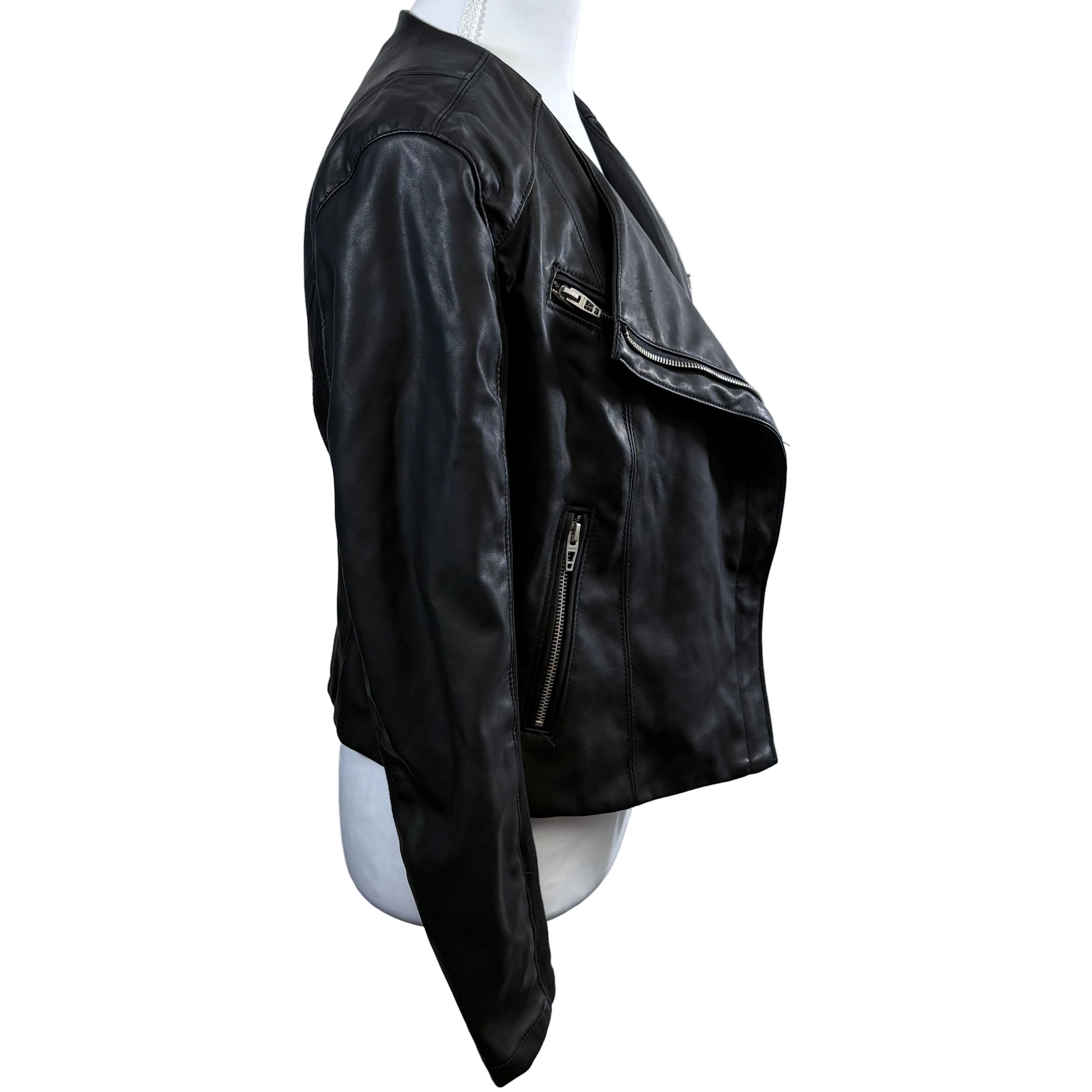 Blank New York Faux leather jacket, size small
