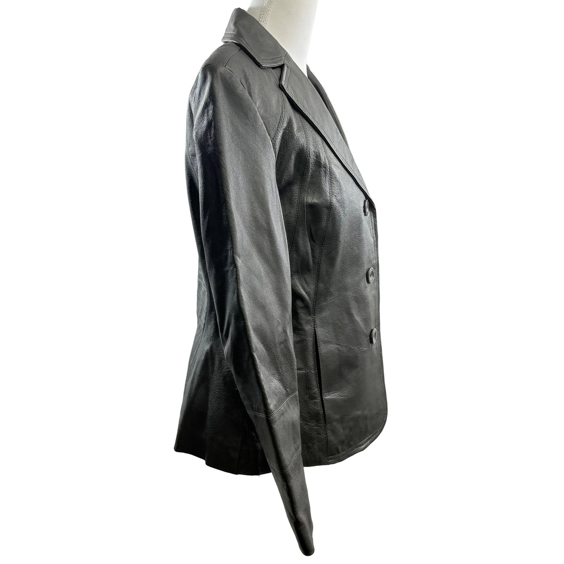 East 5th Leather jacket, size petite small