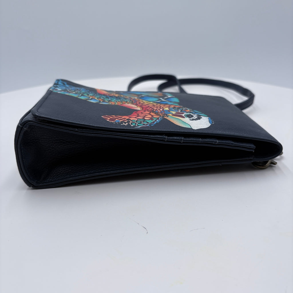 Anuschka Hand Painted crossbody Purse