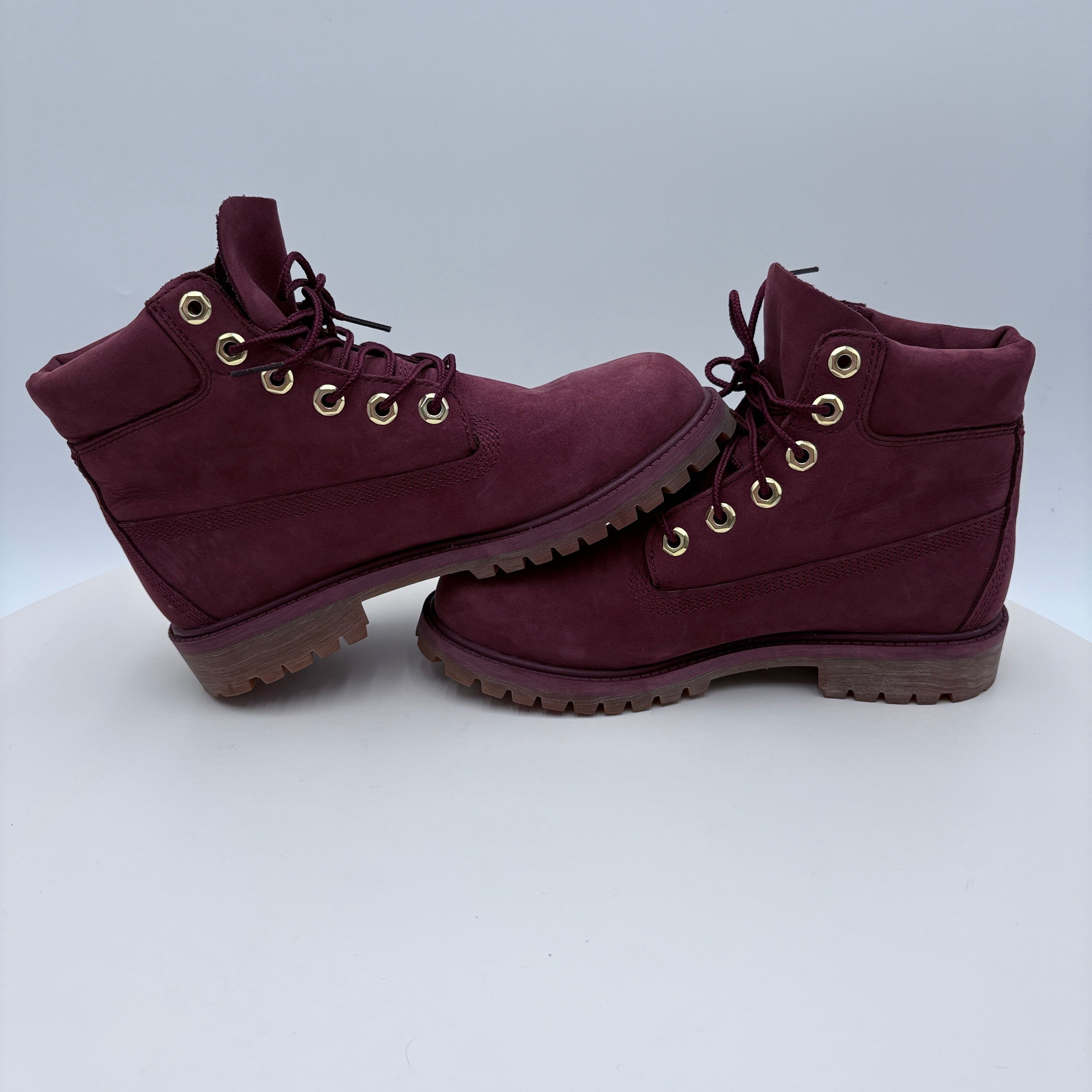 Timberland women's Burgandy boots