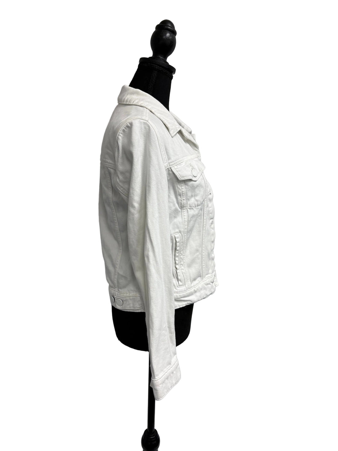 Paige white denim jacket