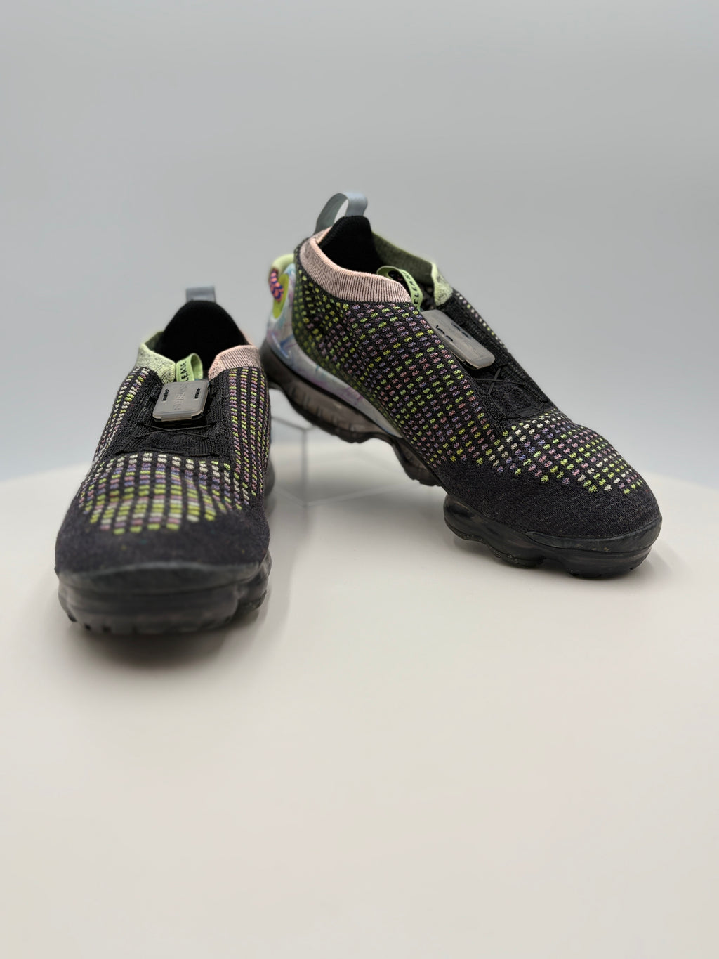 Nike Air Vapor Max 2020 Flyknit Black Barely Volt (Women's) (CT1933-001) Authenticated