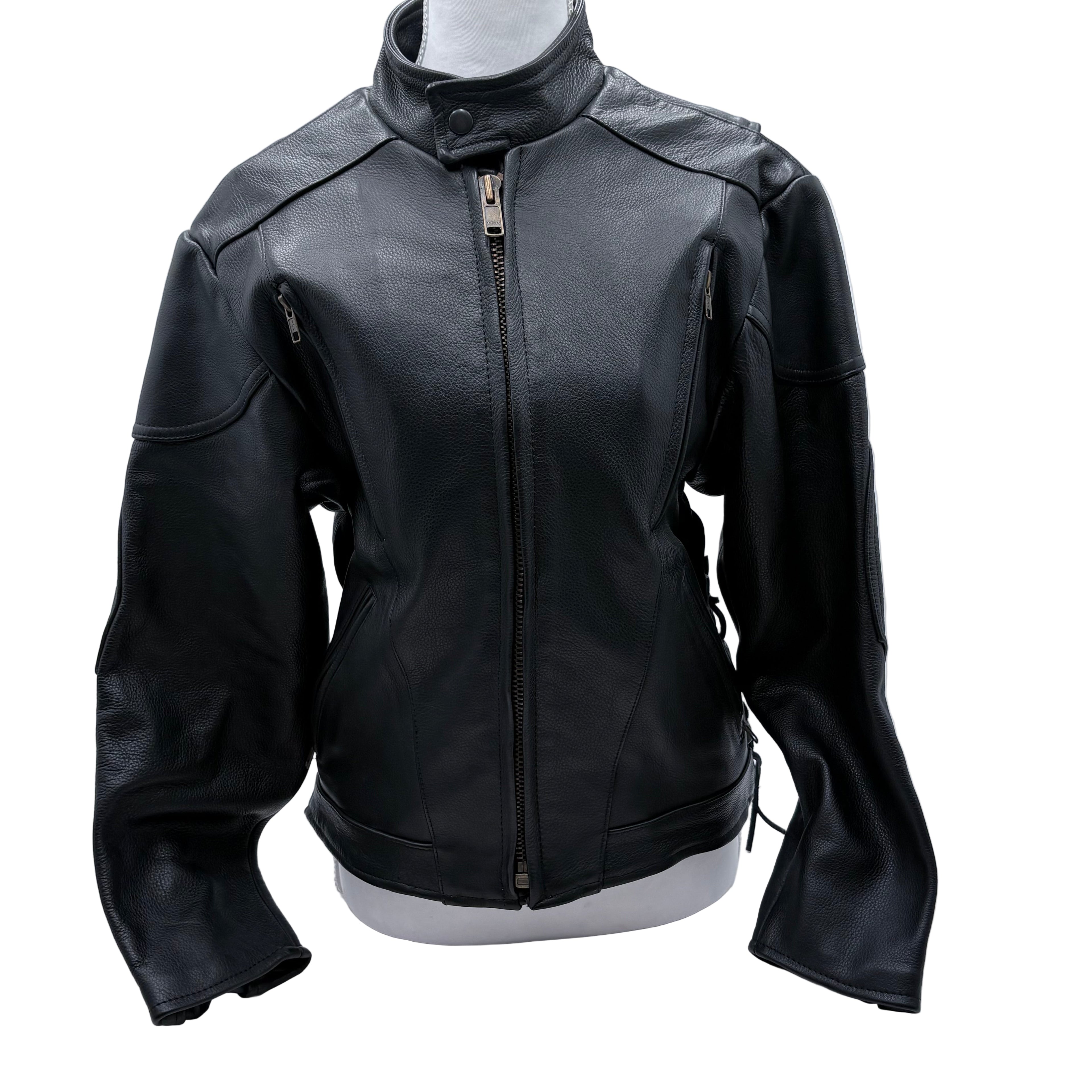 No Brand Leather Jacket, size small