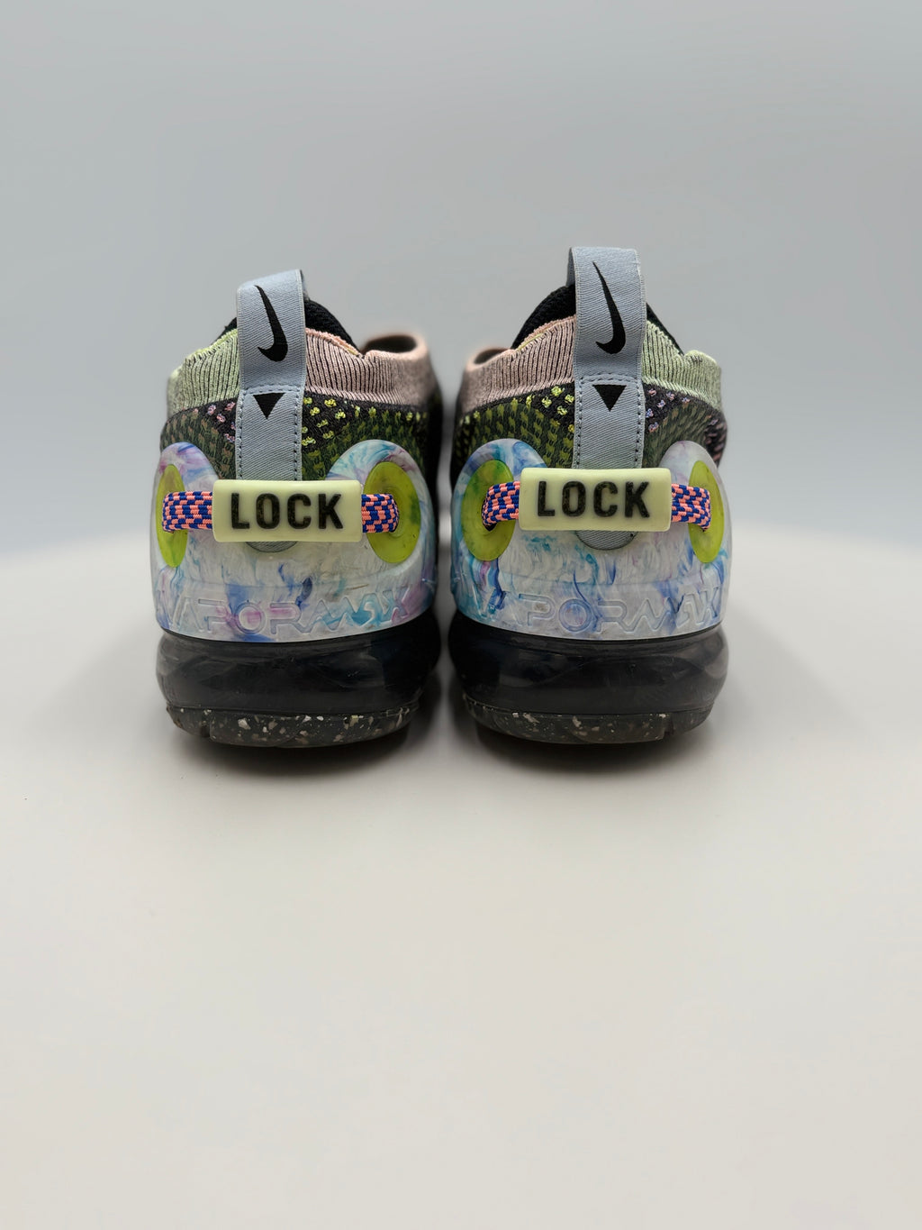 Nike Air Vapor Max 2020 Flyknit Black Barely Volt (Women's) (CT1933-001) Authenticated