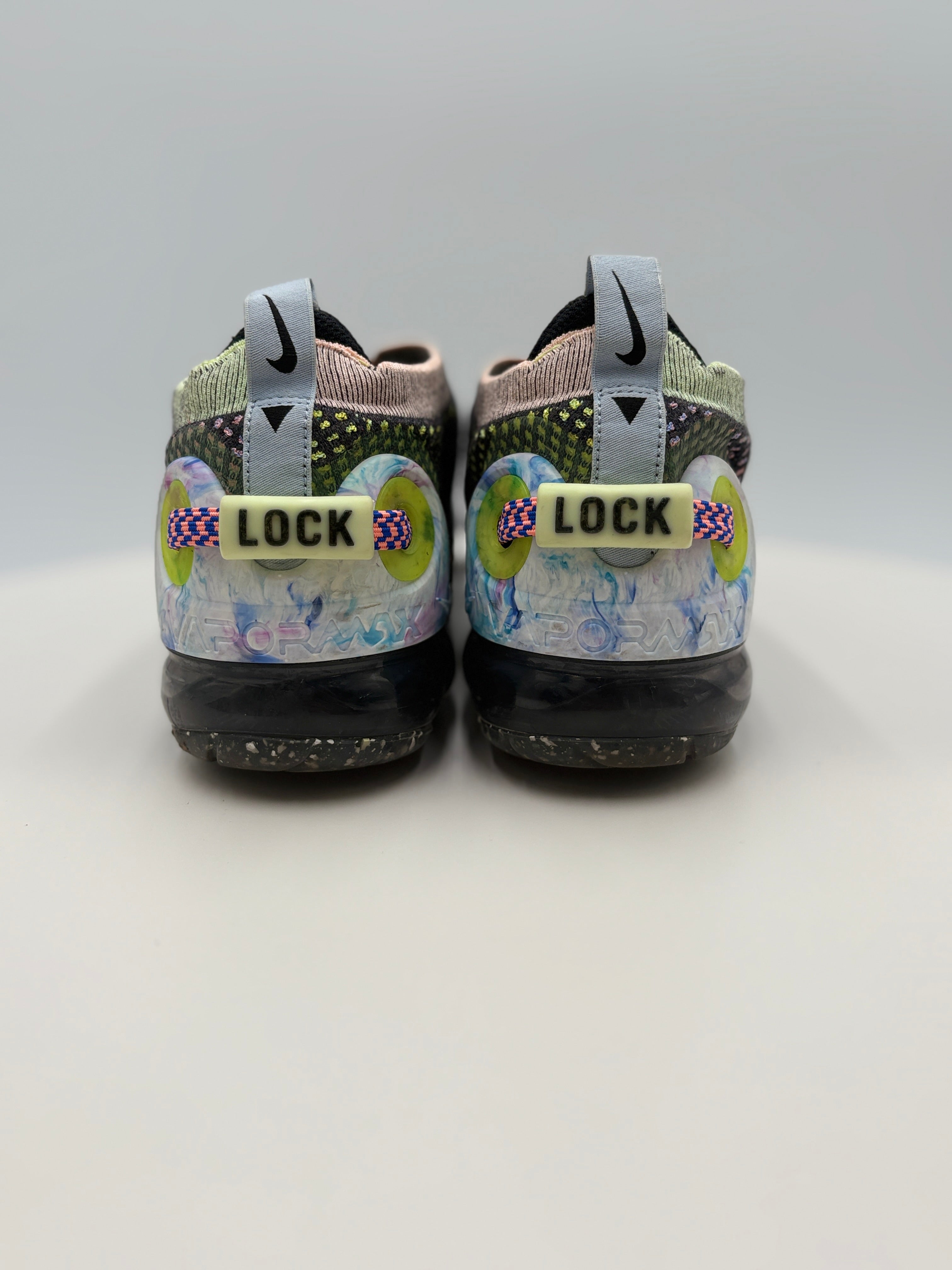 Nike Air Vapor Max 2020 Flyknit Black Barely Volt (Women's) (CT1933-001) Authenticated