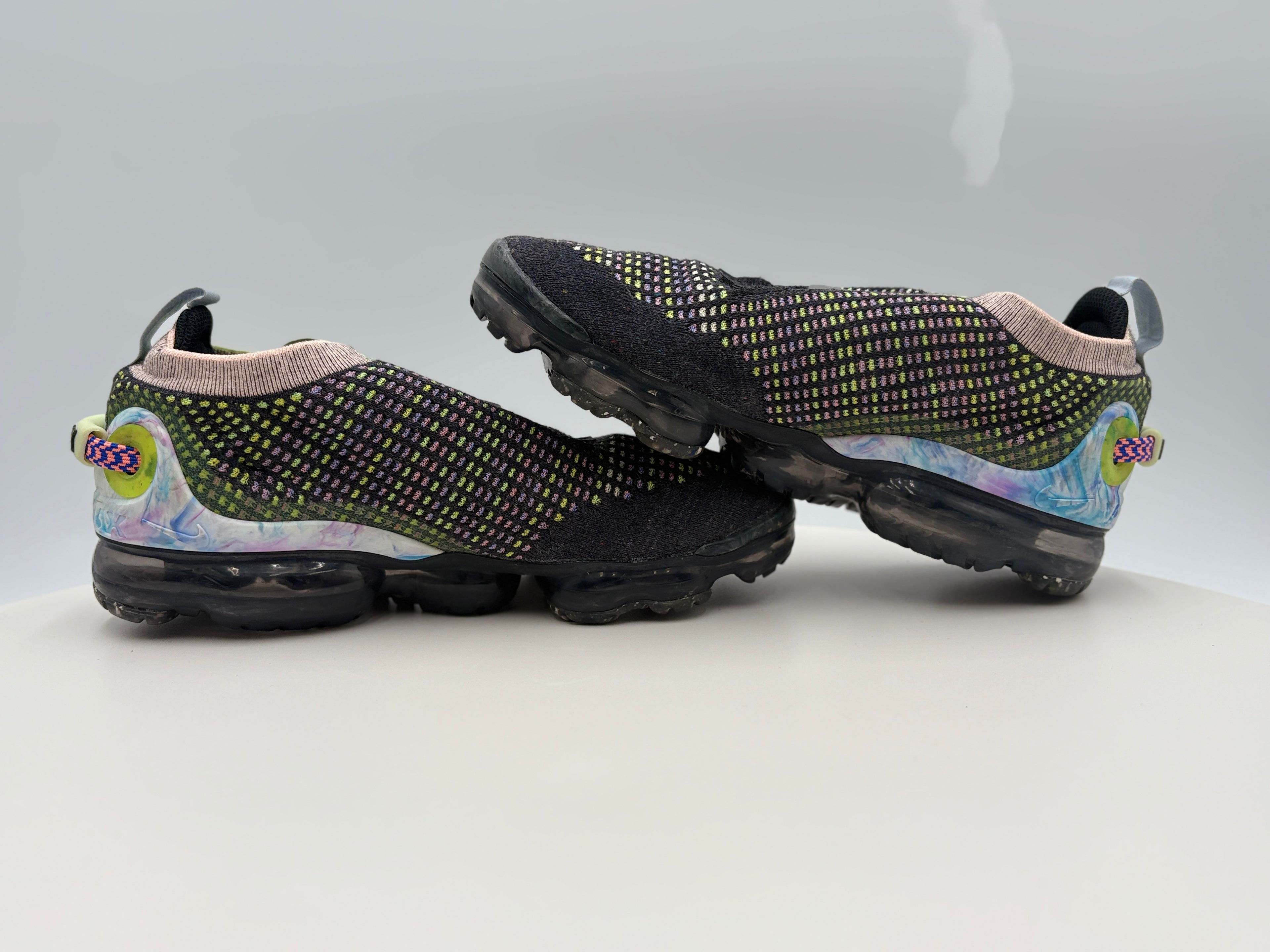 Nike Air Vapor Max 2020 Flyknit Black Barely Volt (Women's) (CT1933-001) Authenticated