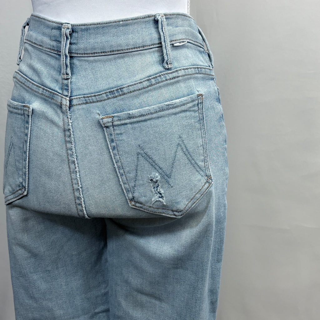 Mother Women's straight leg jeans, waist 27"