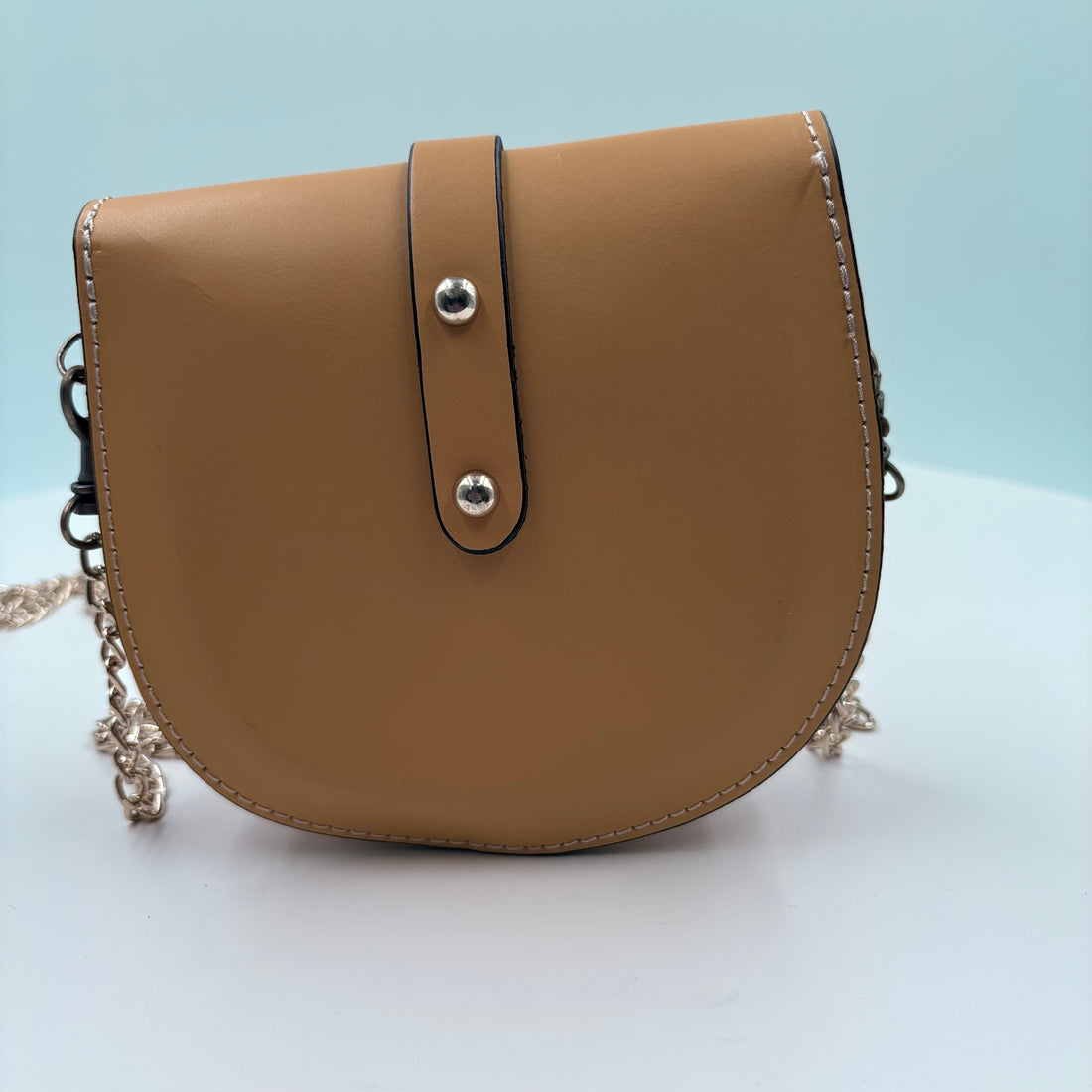 Vera Pella Italian made leather crossbody purse