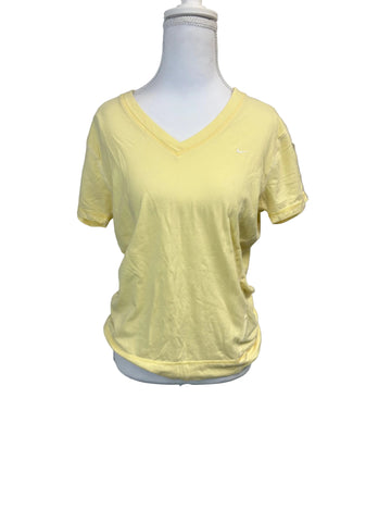 Nike short sleeve yellow t-shirt