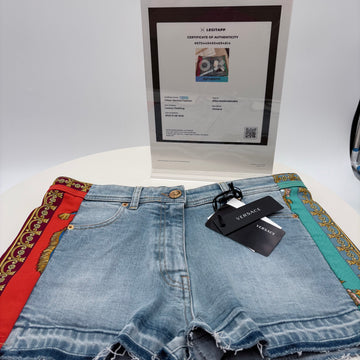 Authenticated Versace Barocco Print Shorts — Like NWT, waist 32"