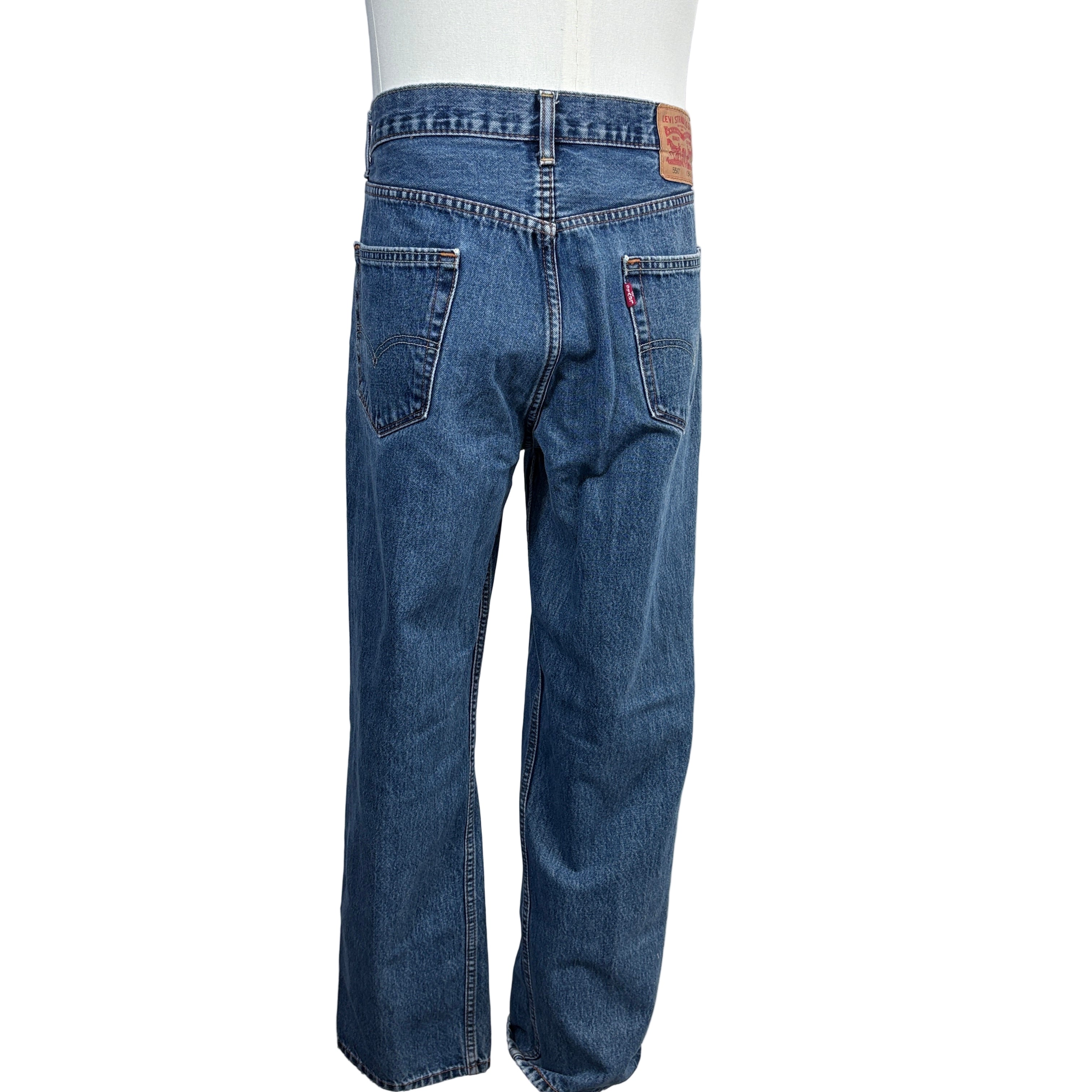 Levi men's 550 jeans, waist 36"