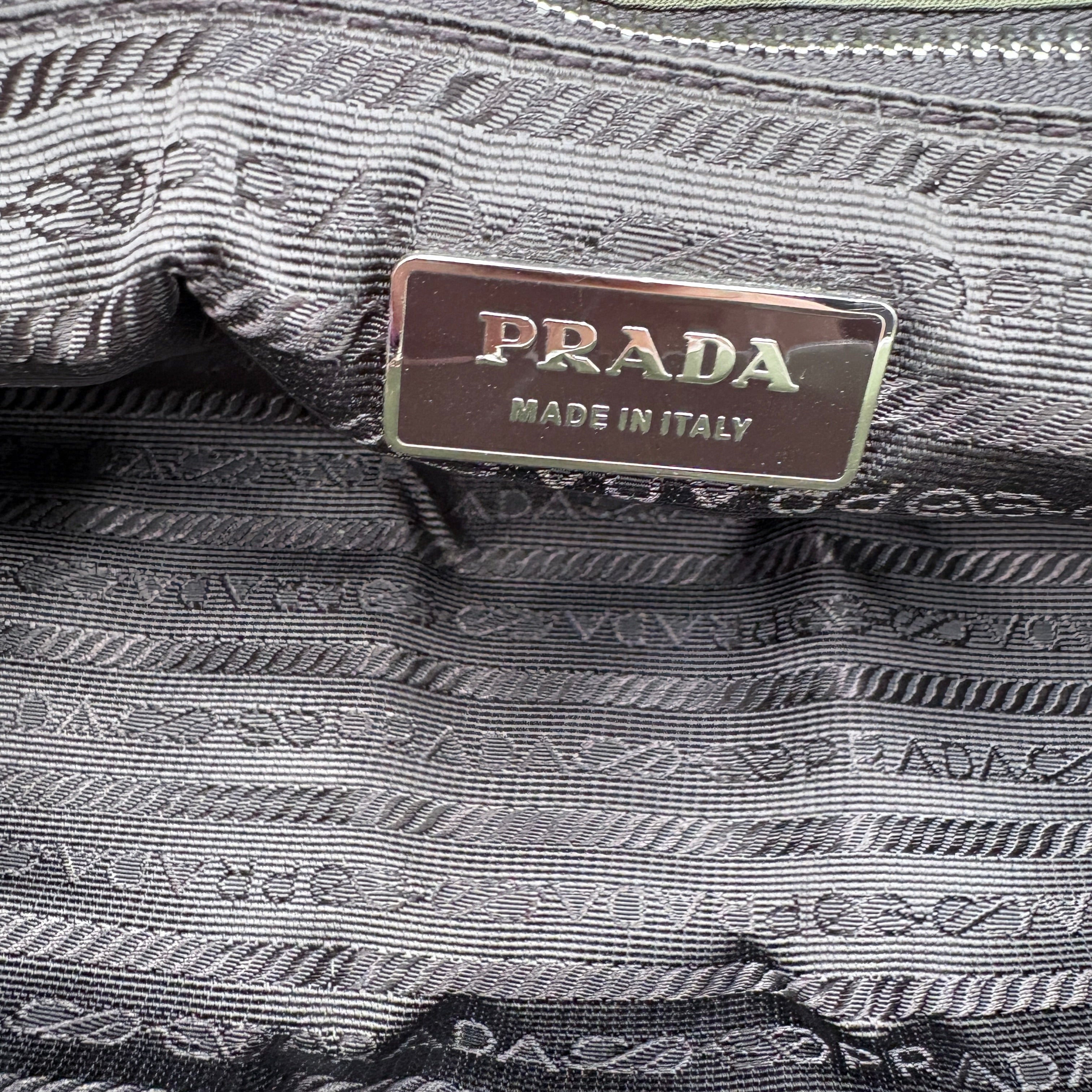 Authenticated Prada shoulder bag