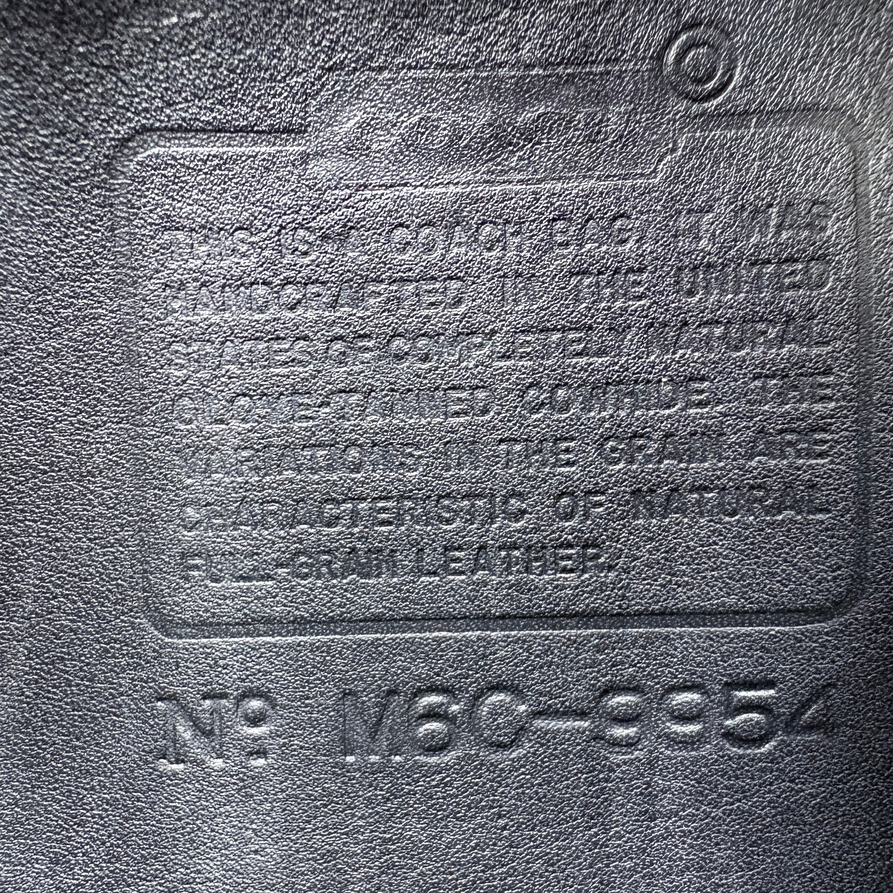 Authenticated Vintage Coach Prairie purse