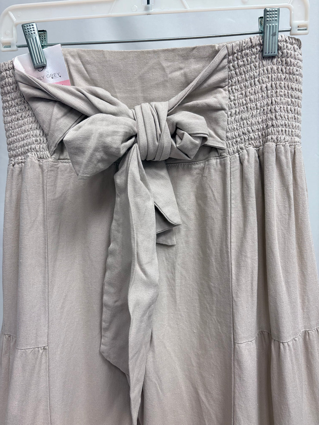 Happy Gray Wide Leg Pants, NWT