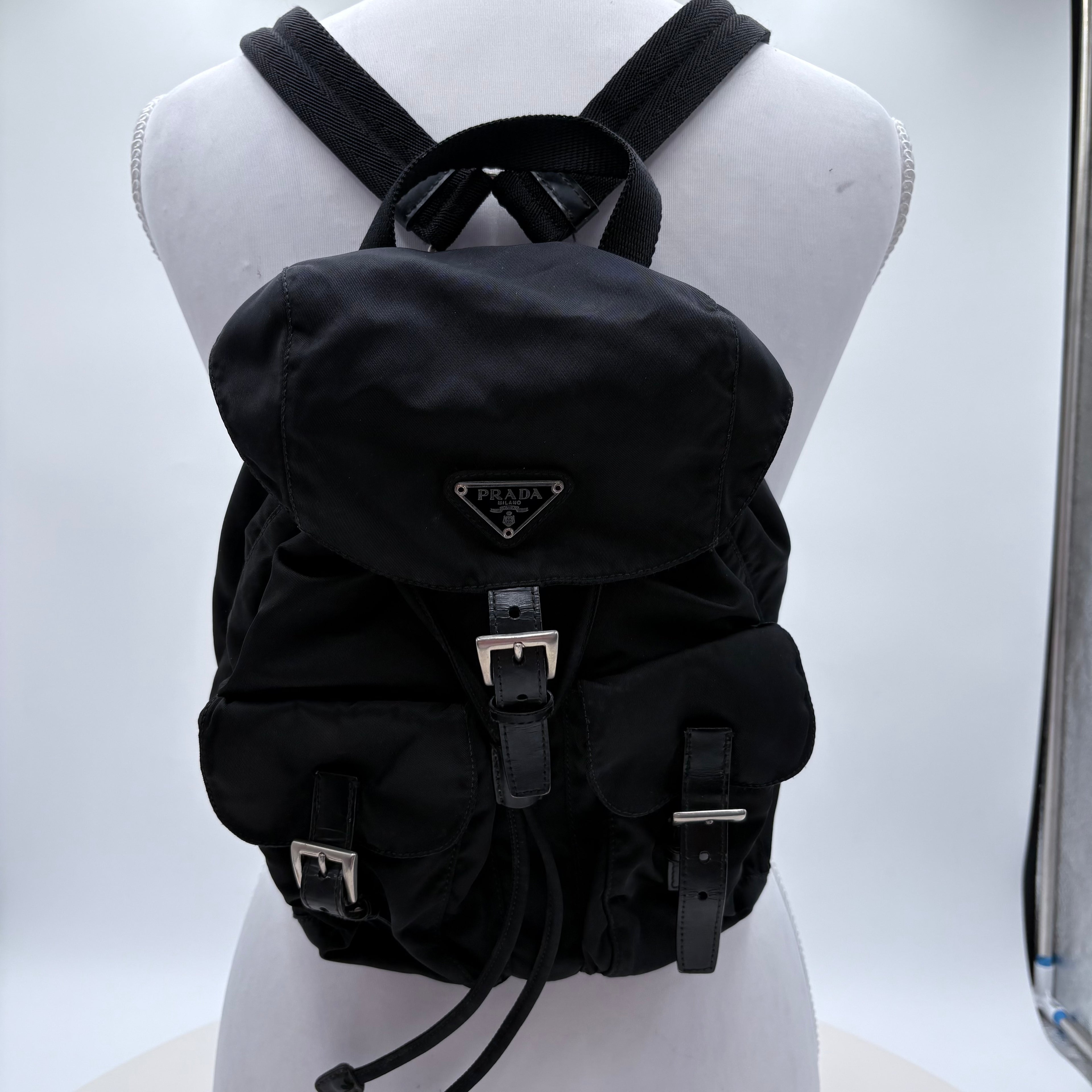 Authenticated Prada backpack