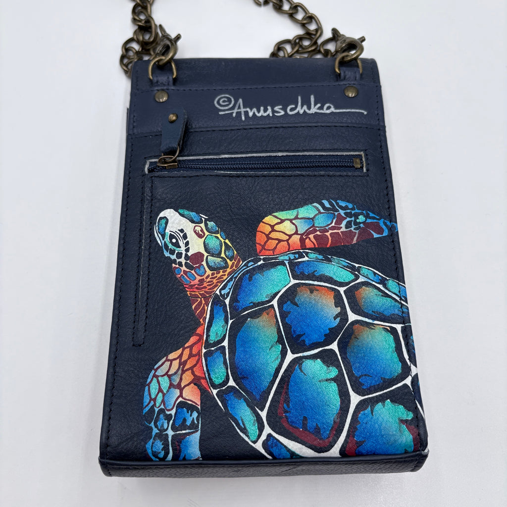 Anuschka Hand Painted crossbody Purse