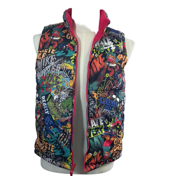 Nike Men's reversable puffer vest, size medium