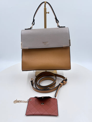 Dune crossbody purse with coin purse