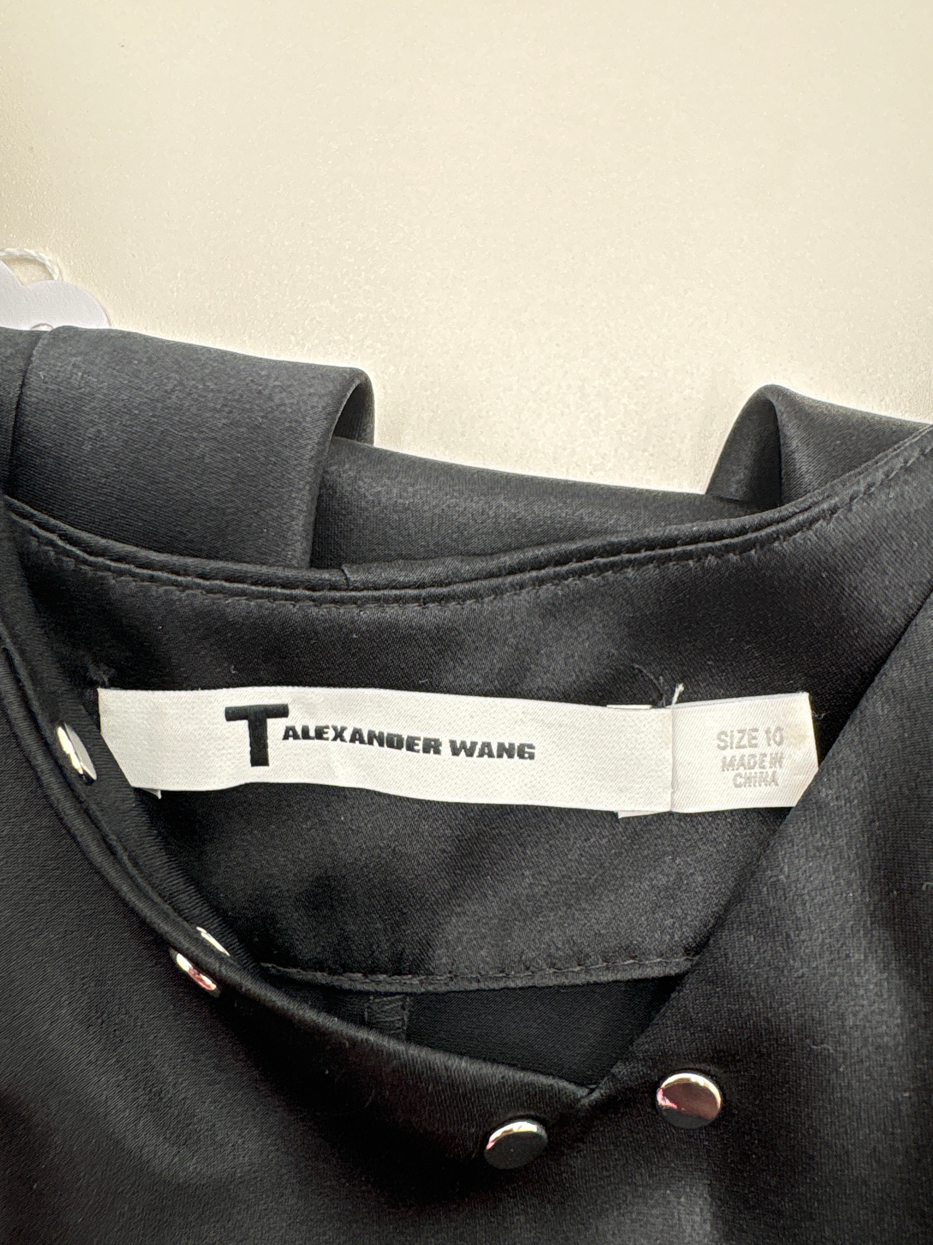 Authenticated Alexander Wang Black Dress, size 10