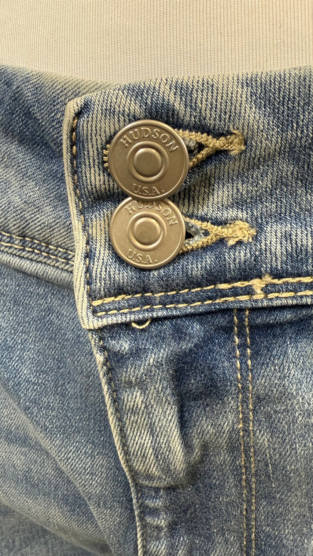 Hudson Los Angeles Straight Leg Jeans NWT, size 12, waist 32"