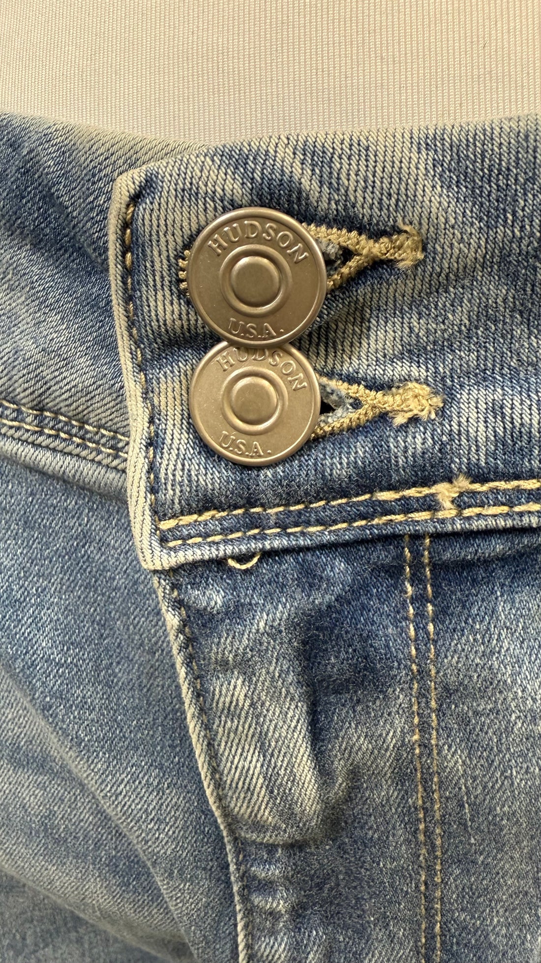 Hudson Los Angeles Straight Leg Jeans NWT, size 12, waist 32"