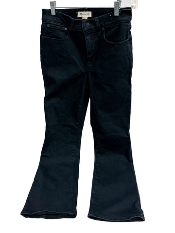 Madewell Mid-Rise Kick Out black jeans