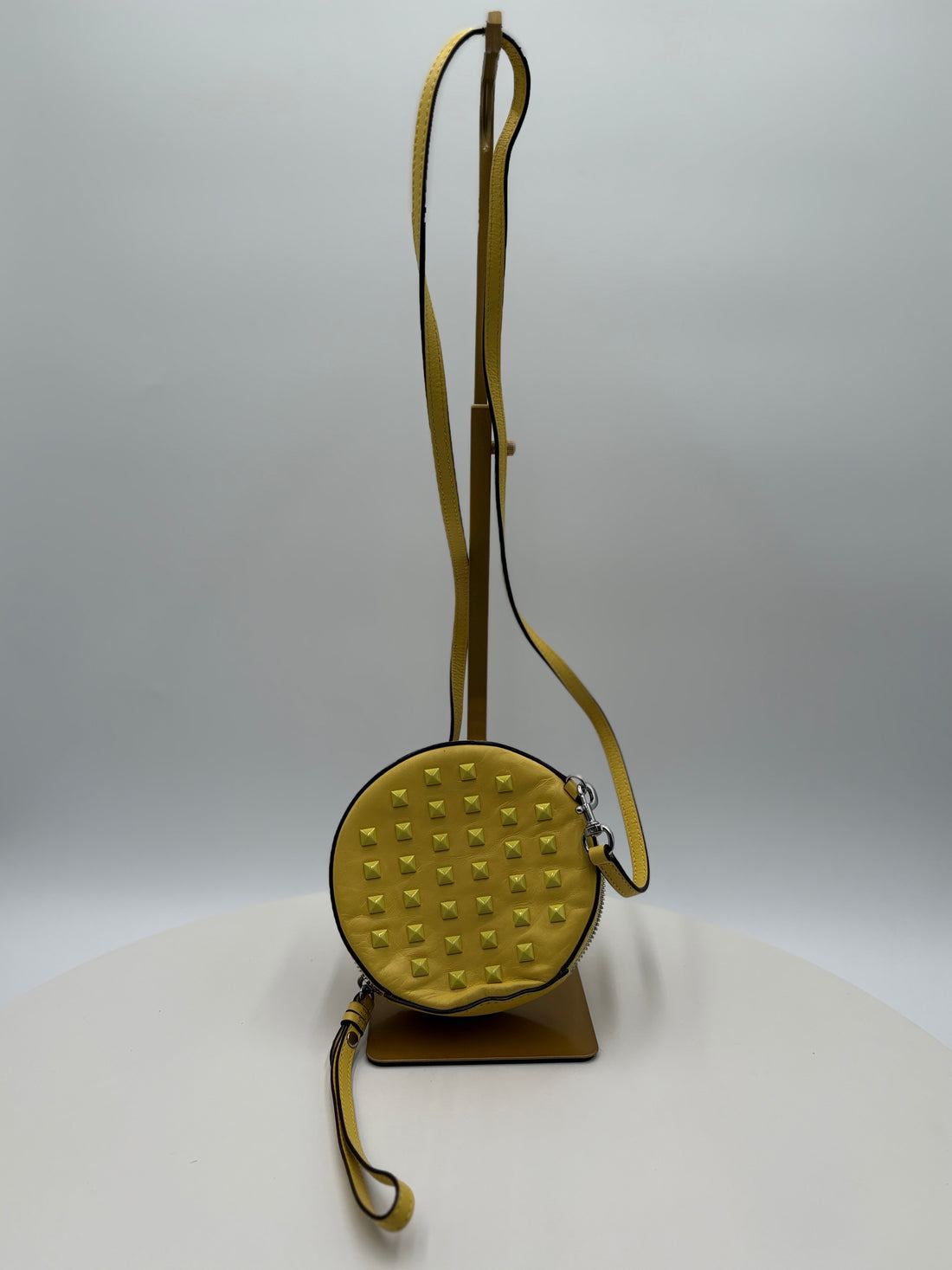 Rebecca Minkoff, Yellow round Cross Body purse