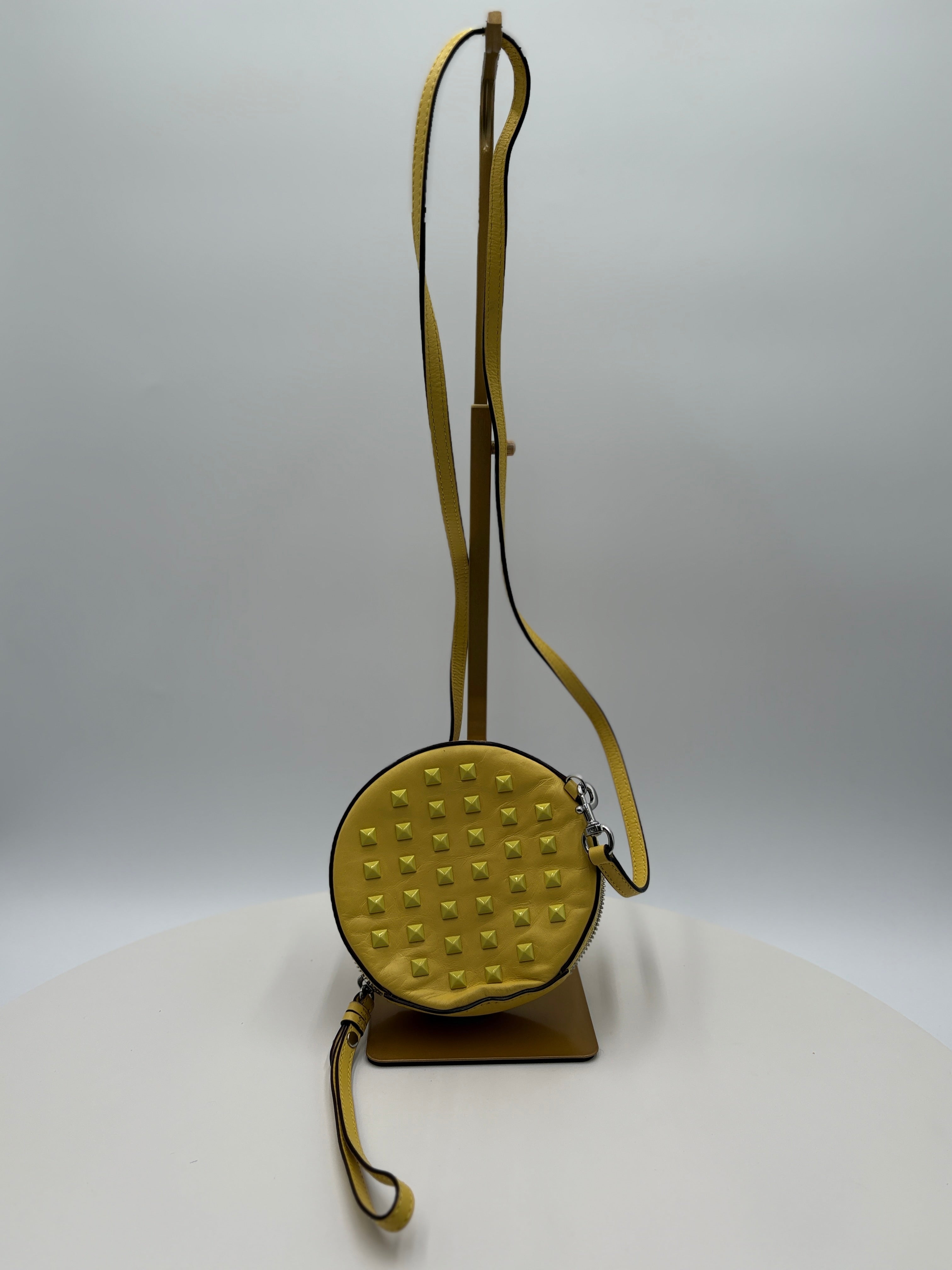 Rebecca Minkoff, Yellow round Cross Body purse