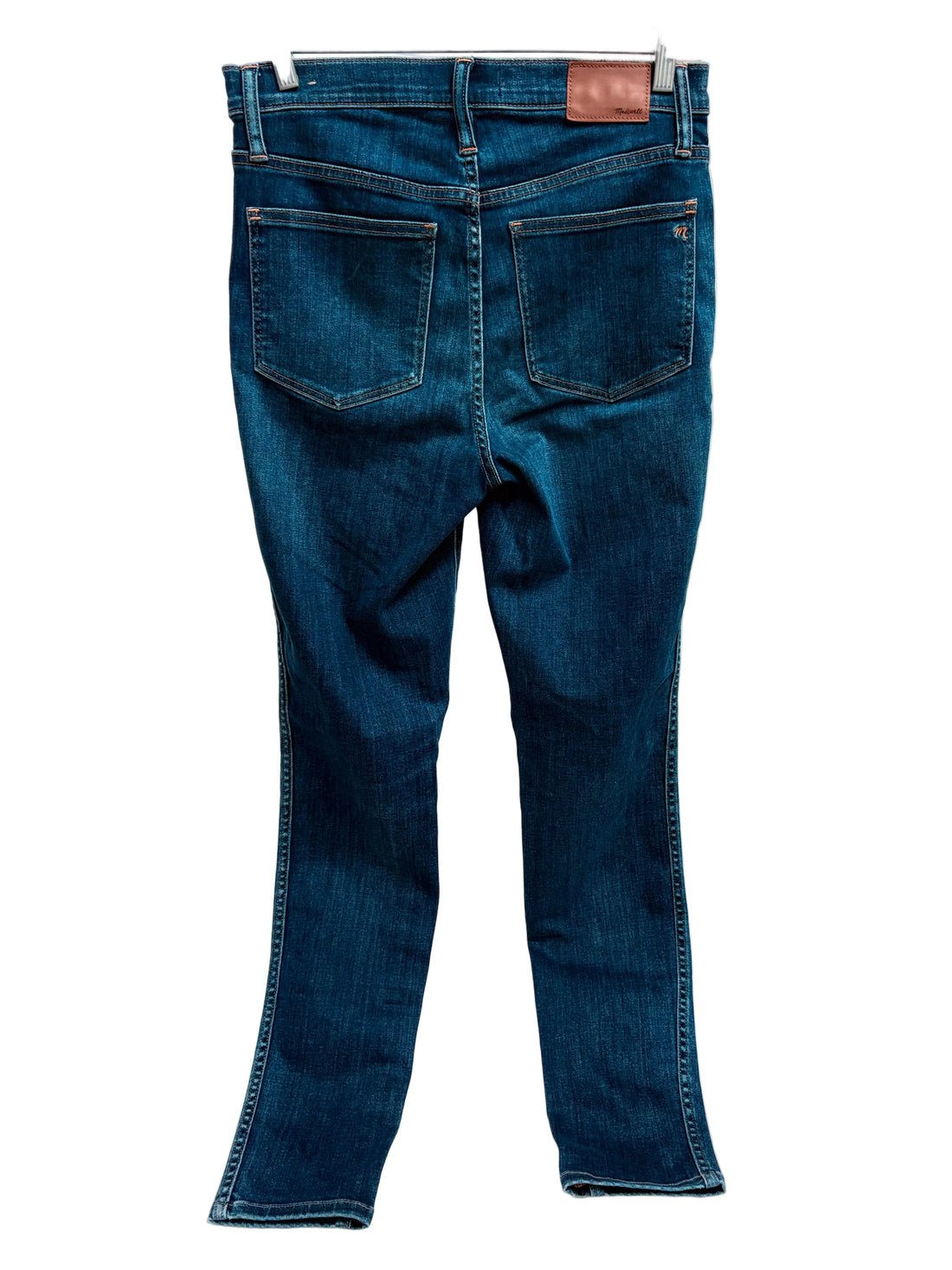 Madewell 10" high-rise skinny blue jeans