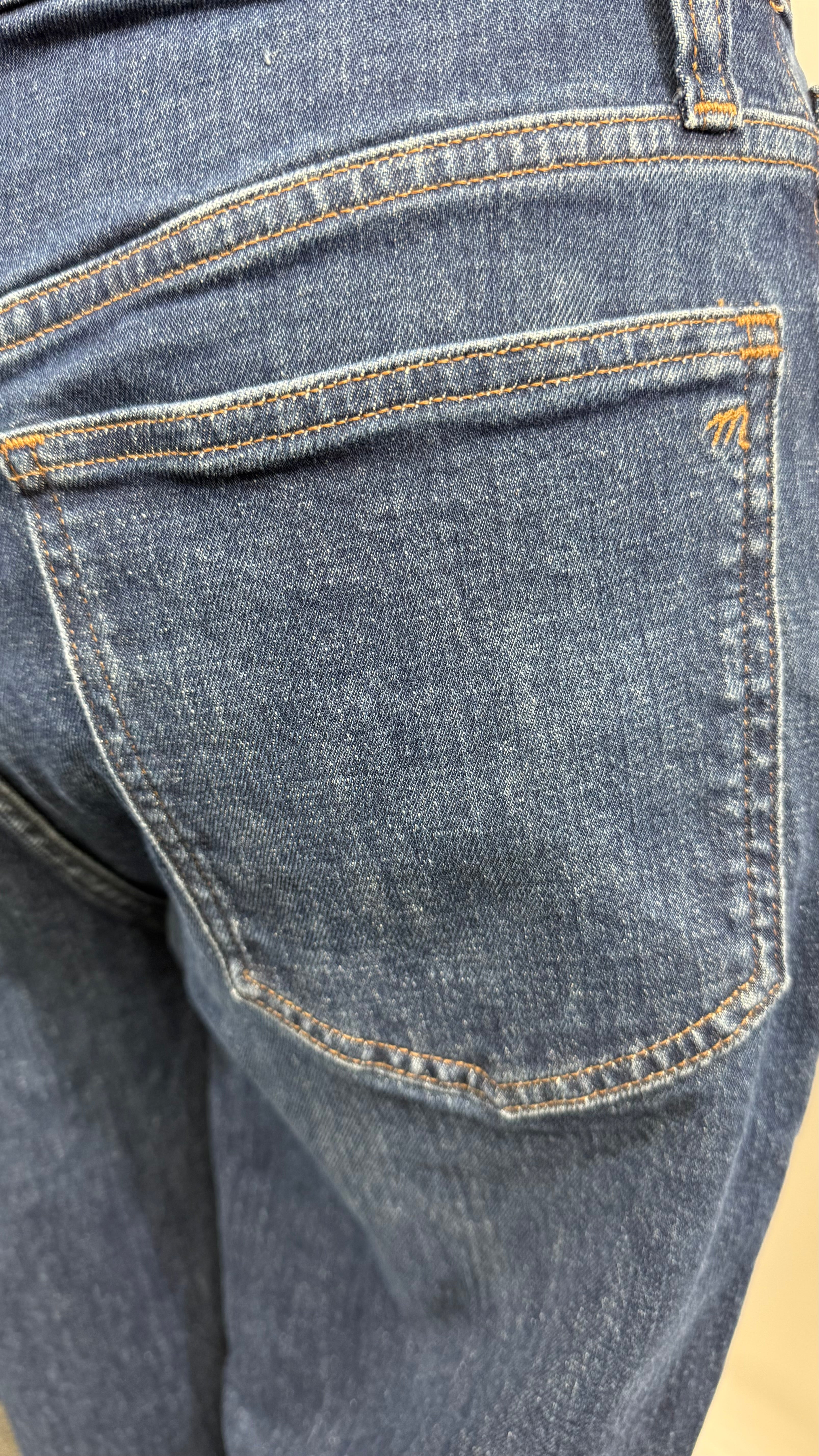 Madewell Wide Leg Jeans, size small, waist 28"