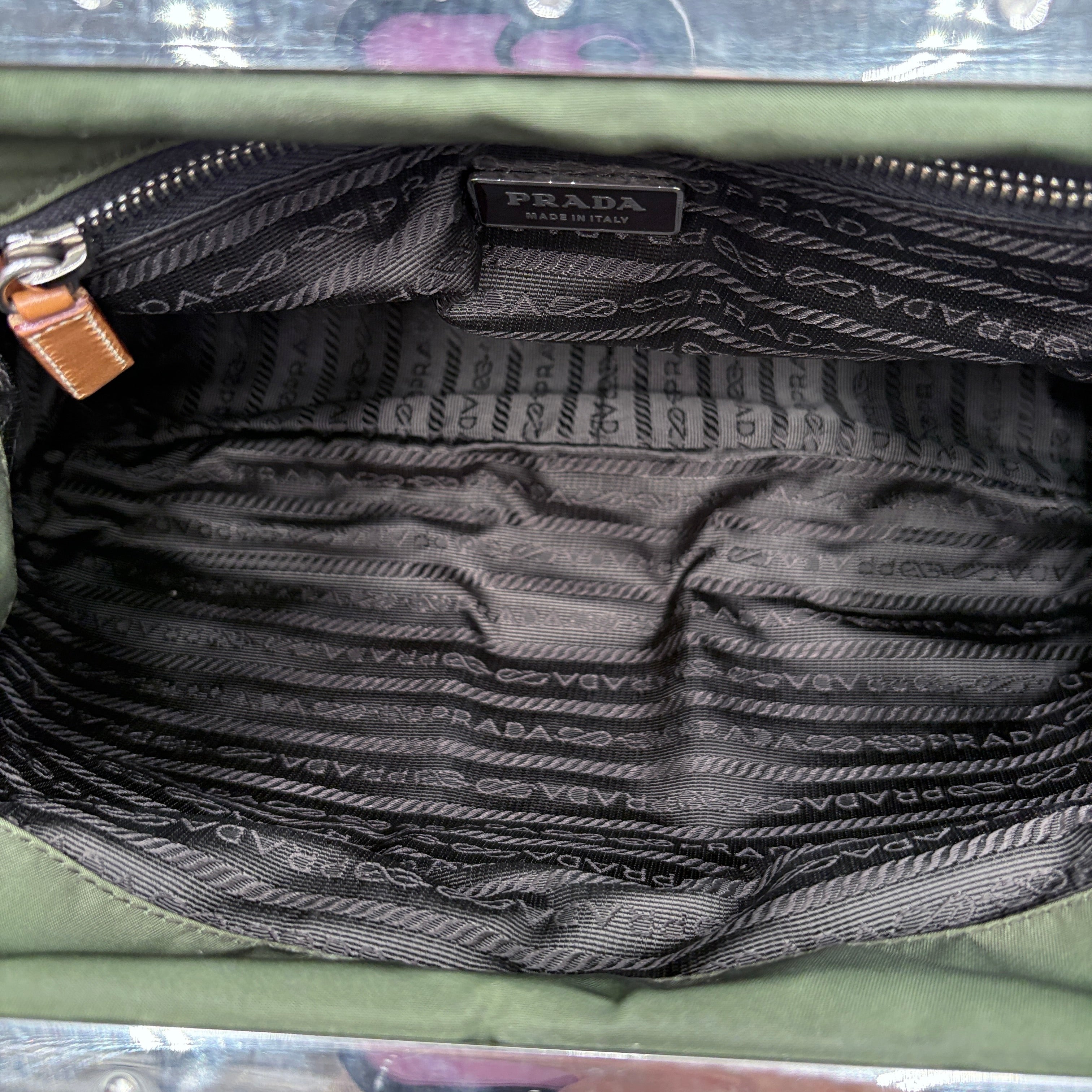 Authenticated Prada shoulder bag