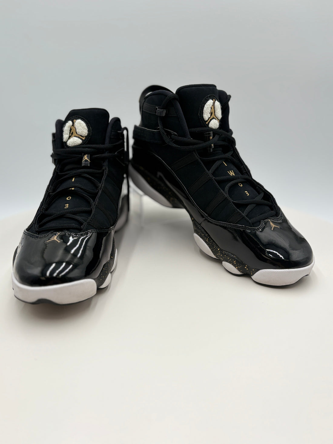 Jordan 6 Rings Black Metallic Gold White 322992-007 | Authenticated Retro