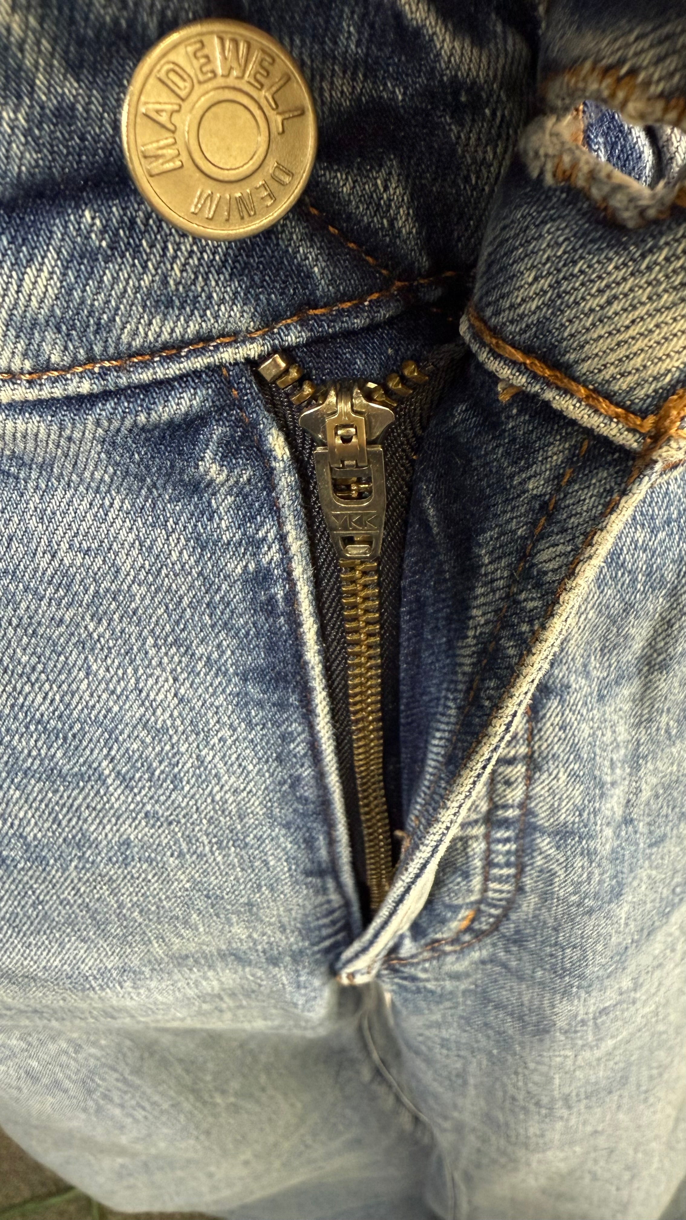 Madewell Wide Leg Jeans, waist 27"