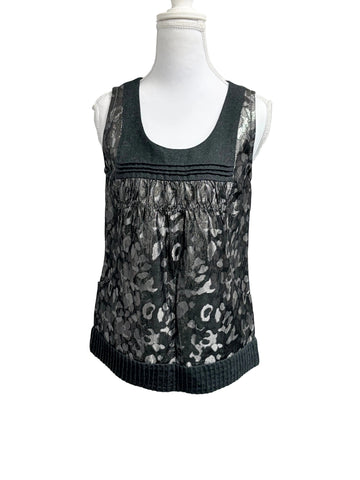 Tory Birch black sleeveless top