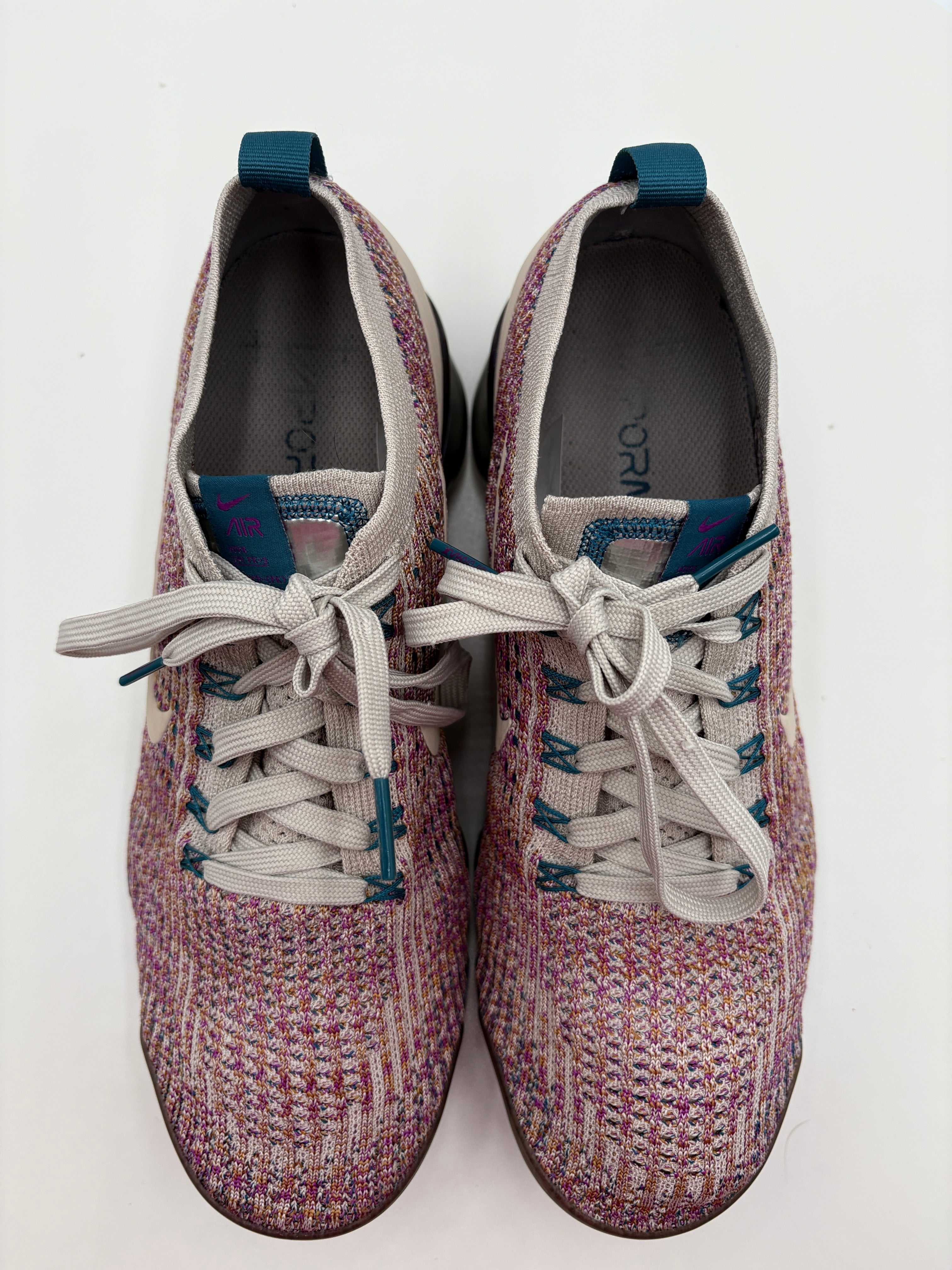 Nike Air Vapor Max FlyKnit 3 Desert Sand Vivid Purple AJ6910-007