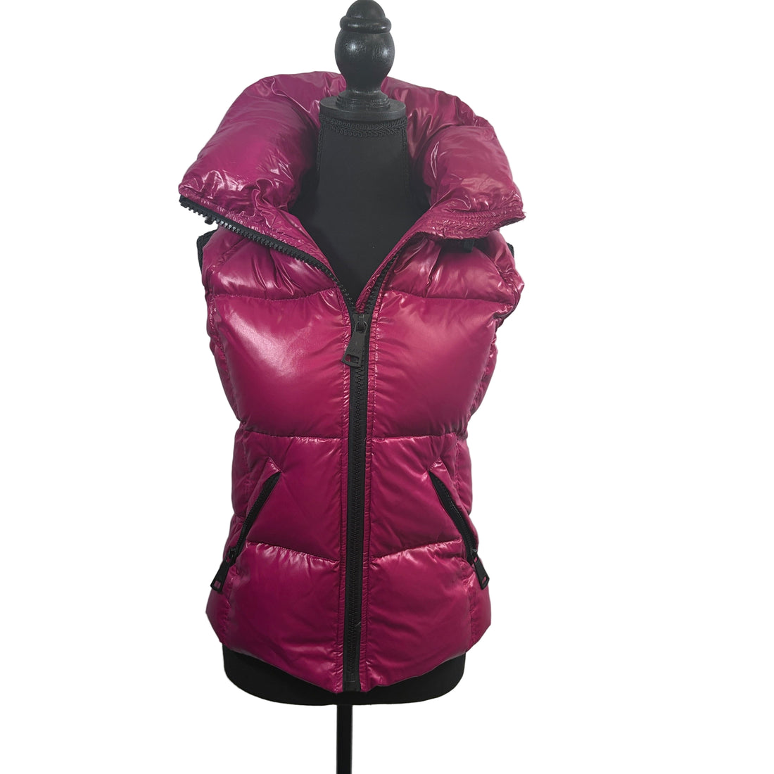 Authenticated SAM New York Vest with hood, size small