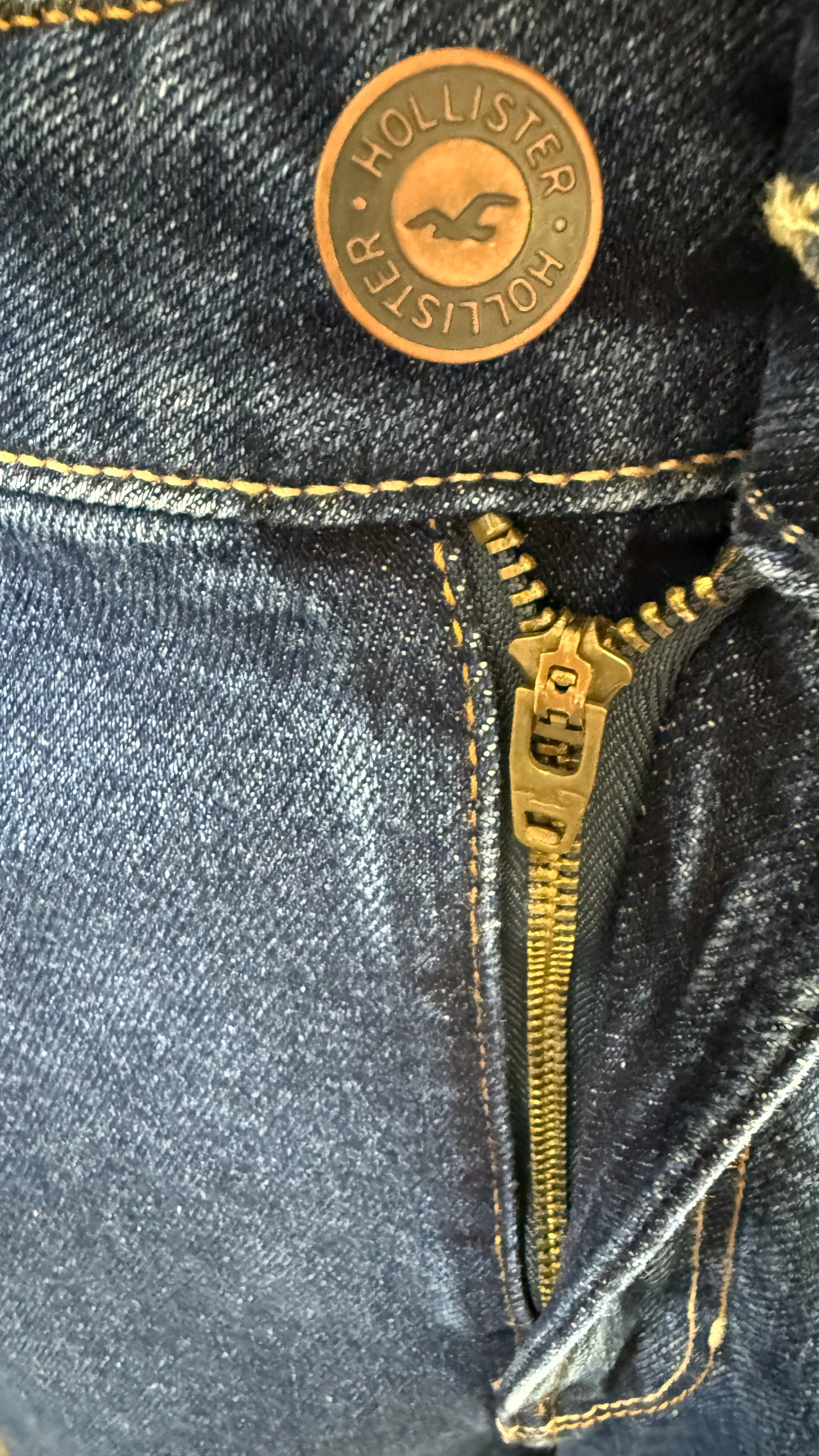 Hollister Women's wide leg jeans, size 12, waist 31"