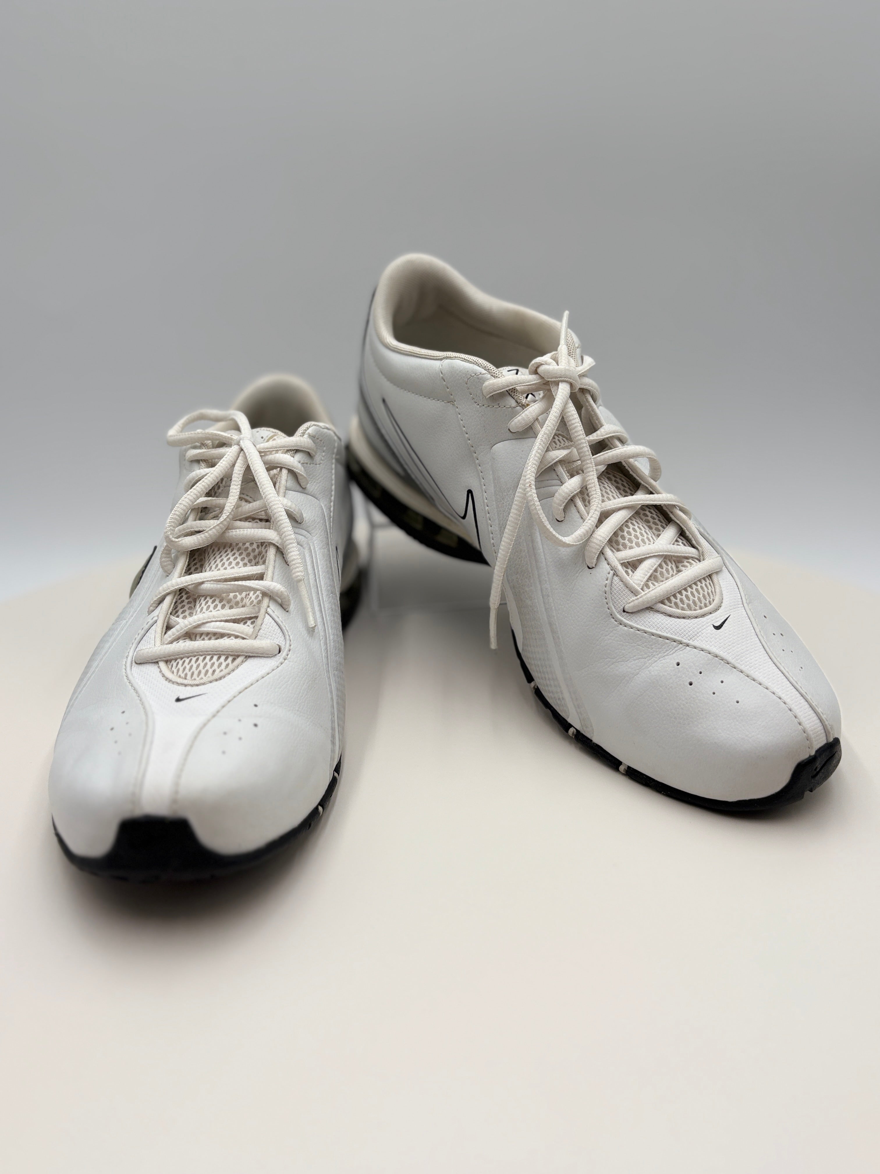 Nike Reax Trainer III SL White Metallic Silver (333765-101) Authenticated