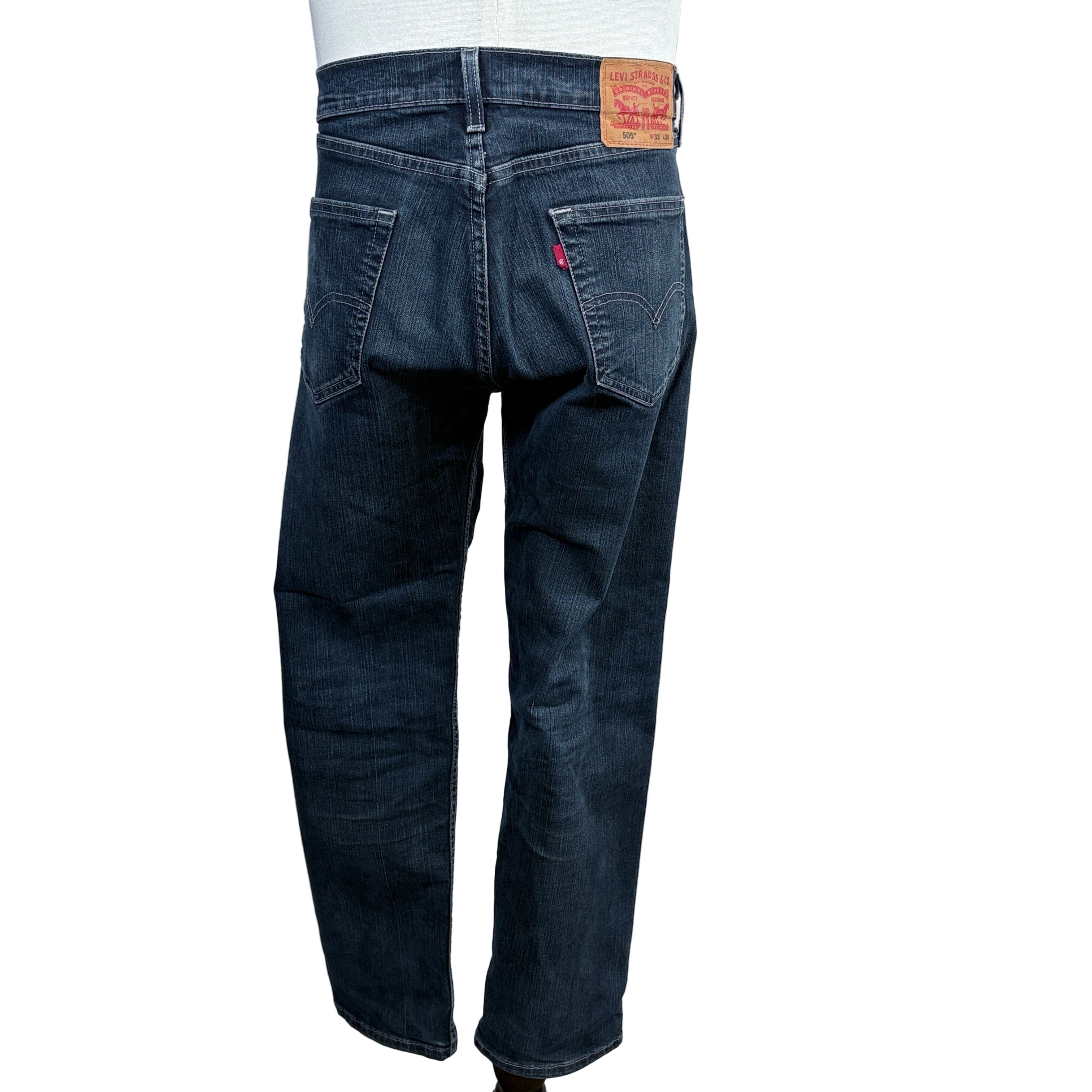 Levi 505 men's jeans, waist 33"