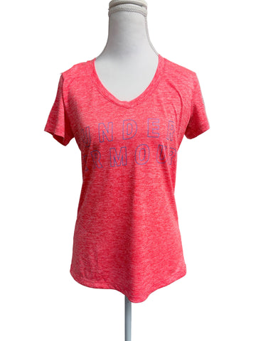 Under Armour orange short sleeve t-shirt