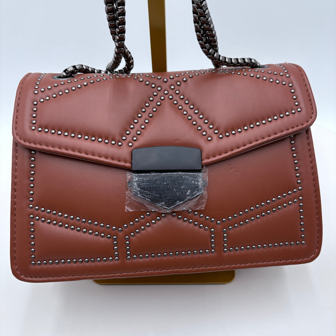 No Brand, cross body purse with studs