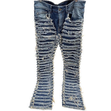 No Name brand Stacked flared jeans, waist size 33"