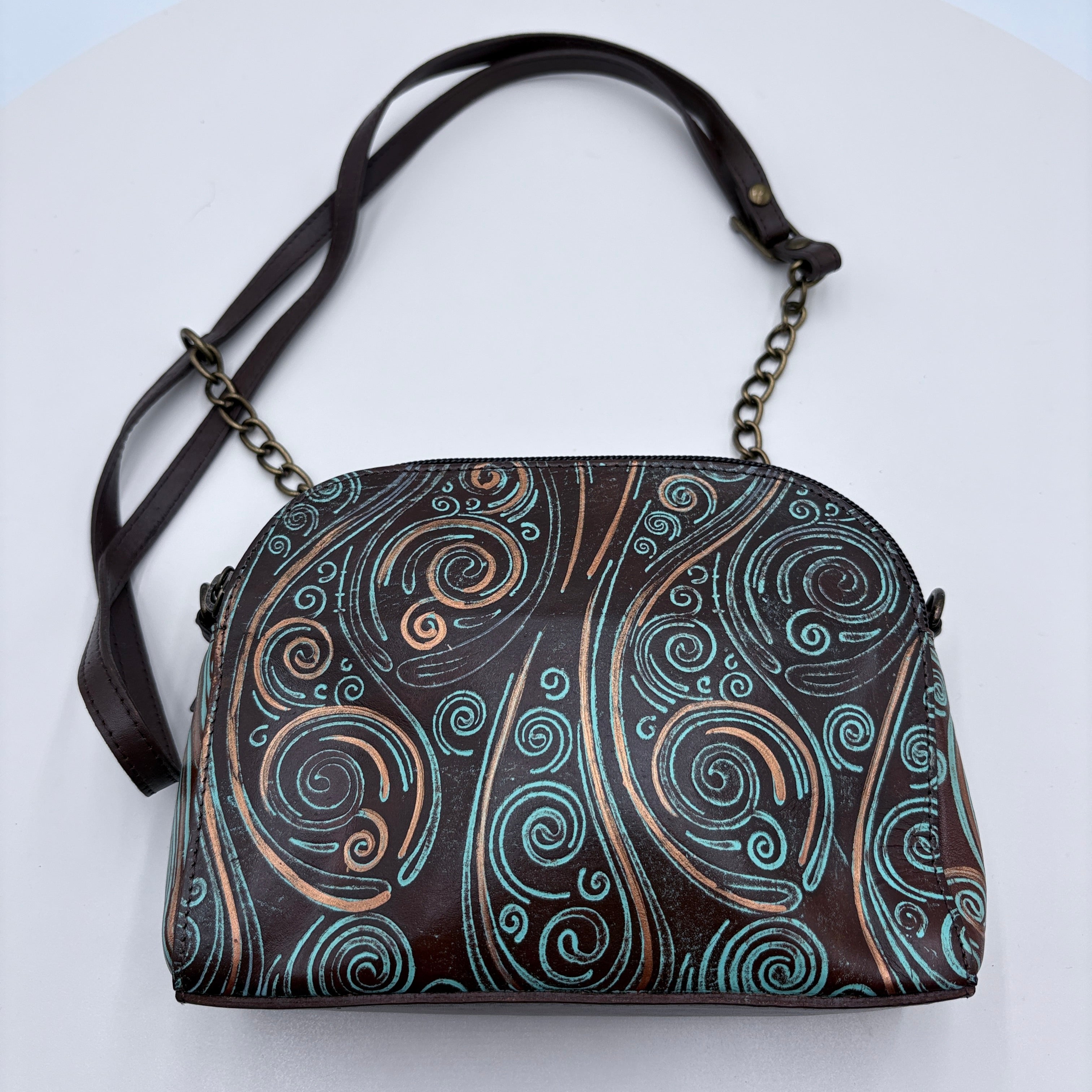 Anuschka hand painted Cross Body purse