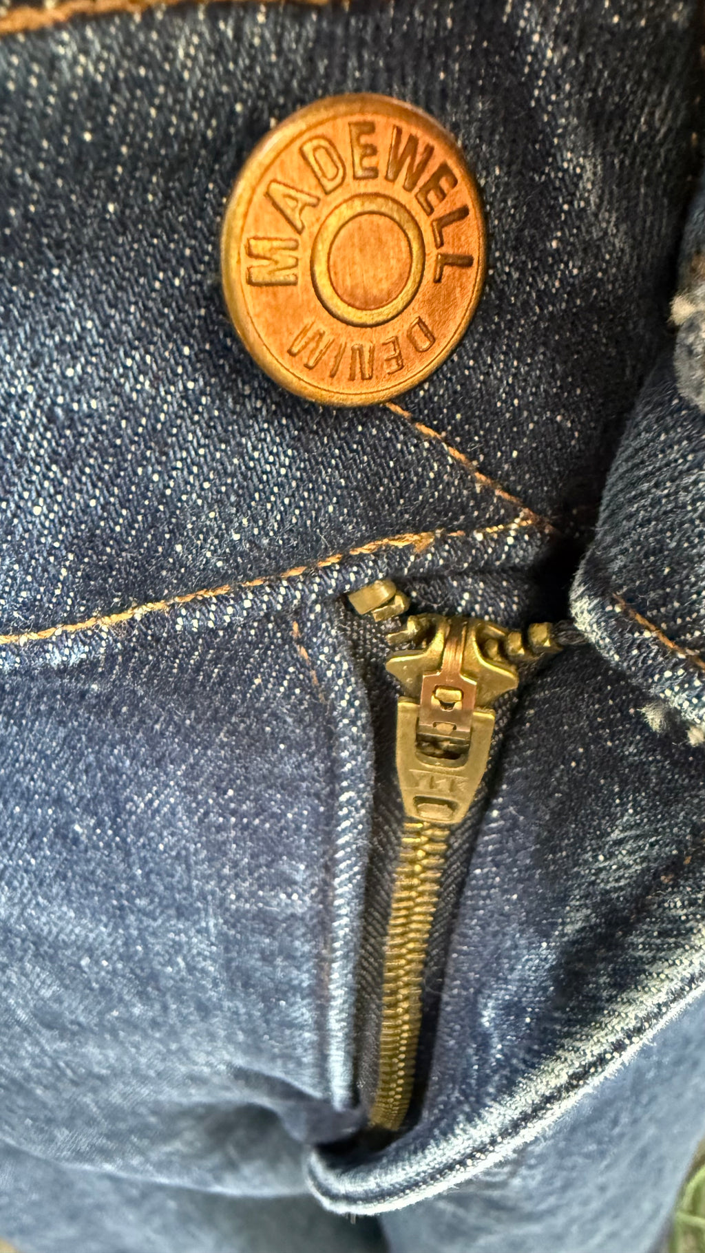 Madewell Wide Leg Jeans, size small, waist 28"