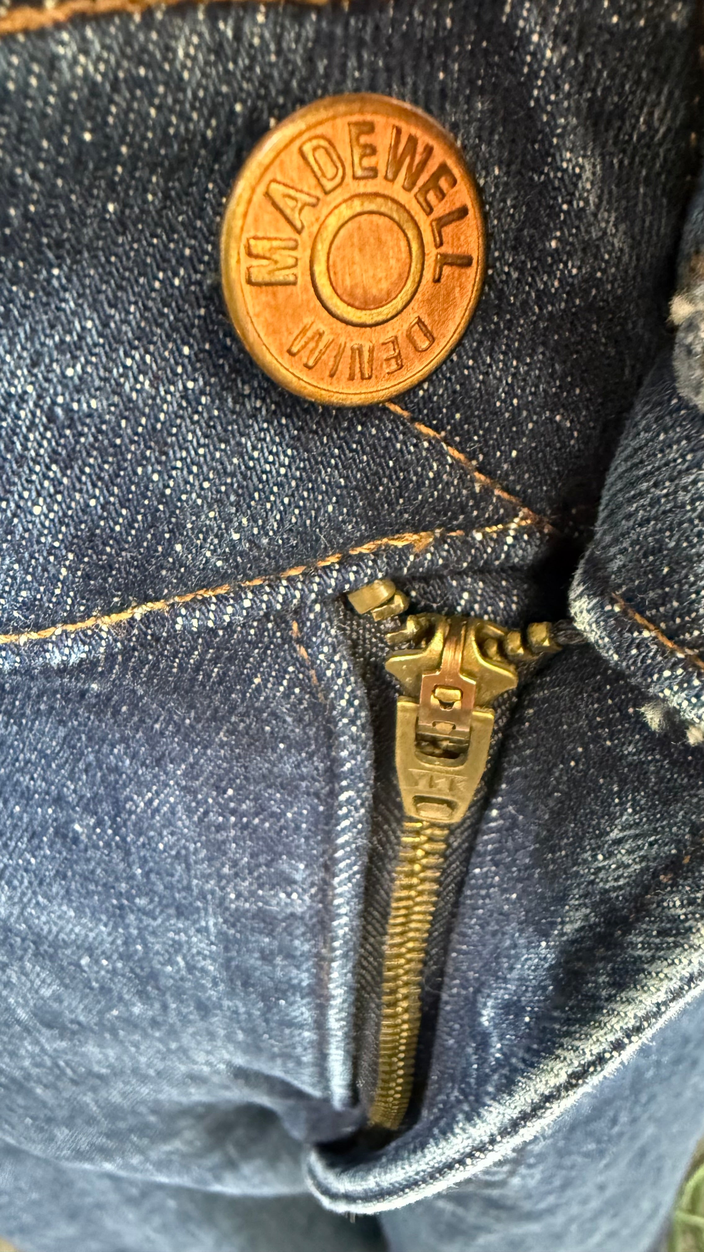 Madewell Wide Leg Jeans, size small, waist 28"