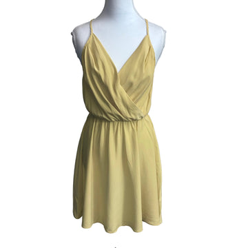 Amanda Uprichard yellow dress, size small