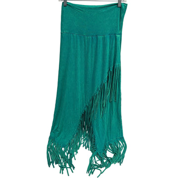 Ronda Stark skirt with fringe, size large, NWT