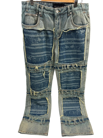 Racer Worldwide wide leg jeans, size 36