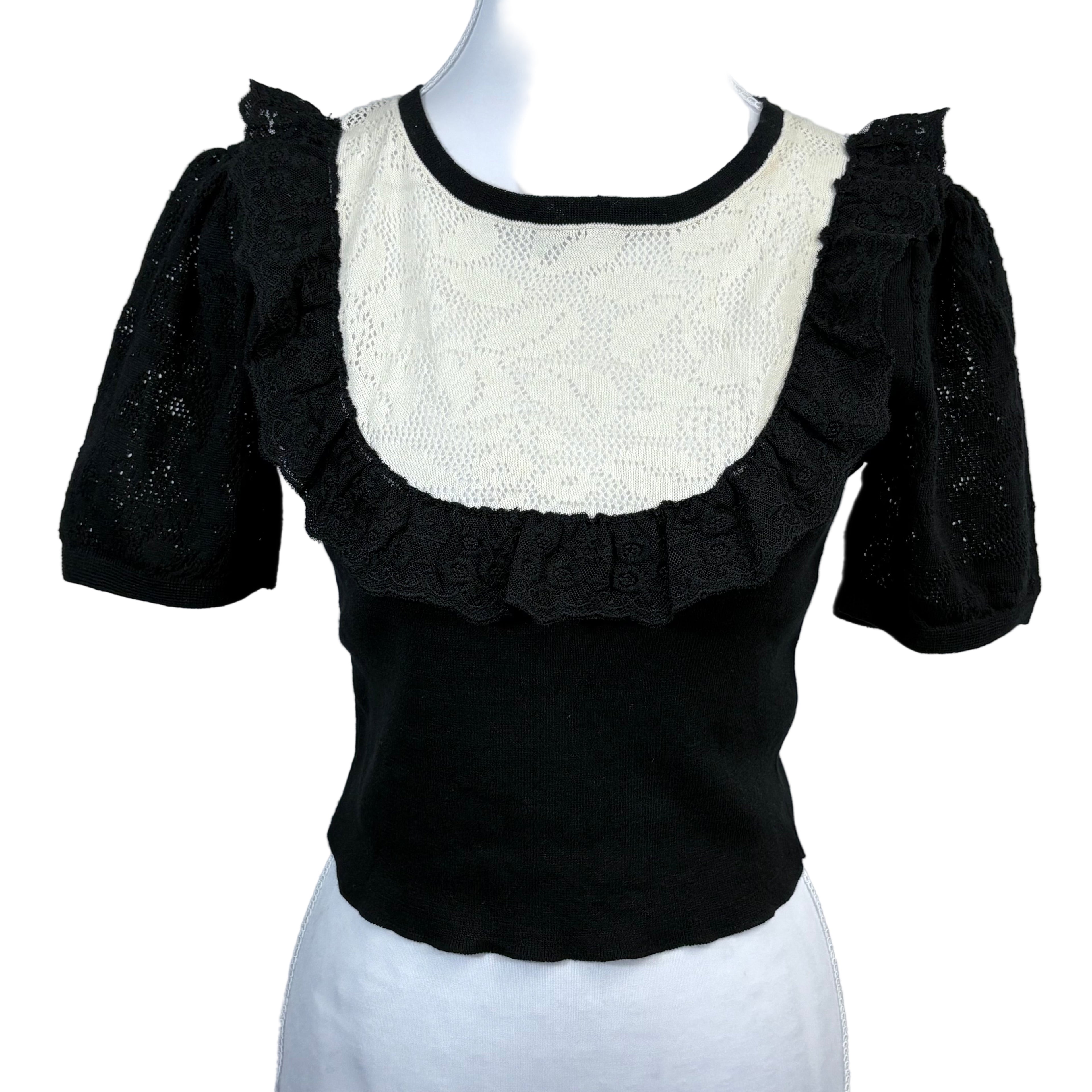 Zara women's short sleeve top, size small